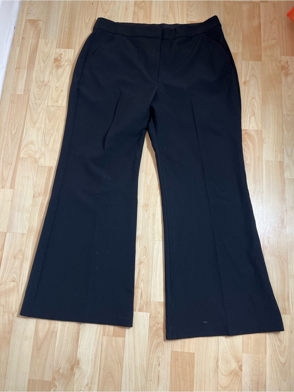 Express Editor Black Women’s Flare Business Trousers Size 14S